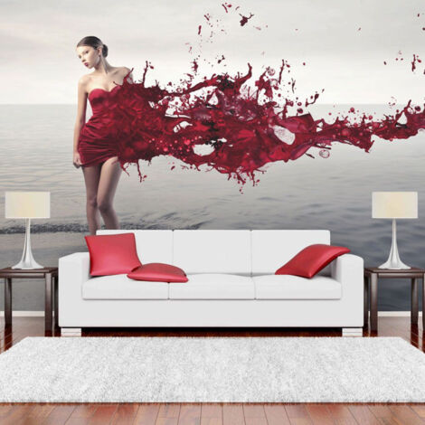Papier Peint "Red Beauty" 309 x 400 cm