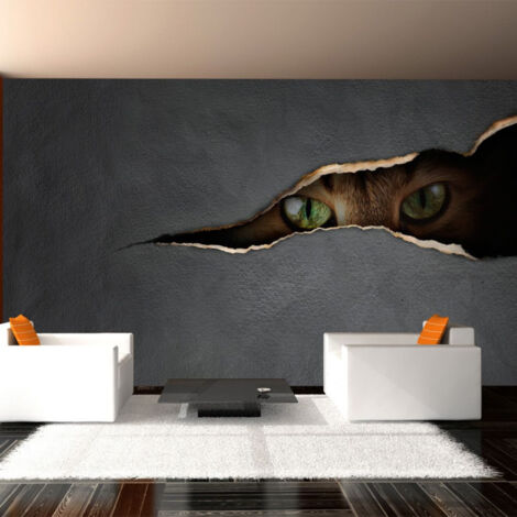 Papier Peint "Regard du Chat" 270x450cm