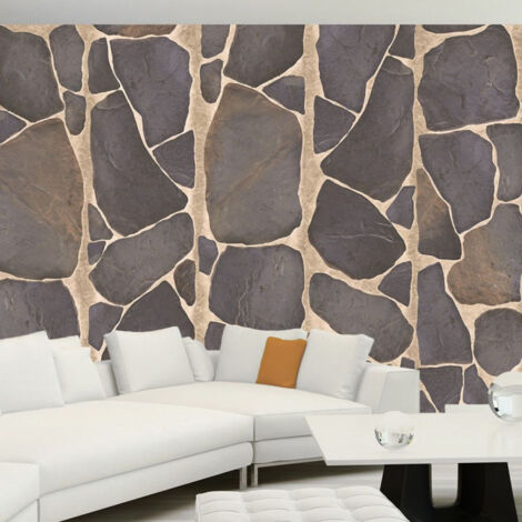 Papier Peint "Rochers en Mosaique" 50x1000cm