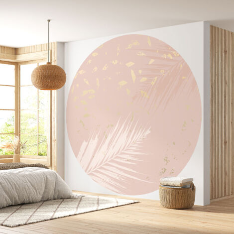 Papier peint rond / cercle - Design - Diamètre 50 cm
