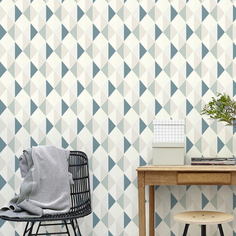 Papier peint rouleau triangle 53x1000cm