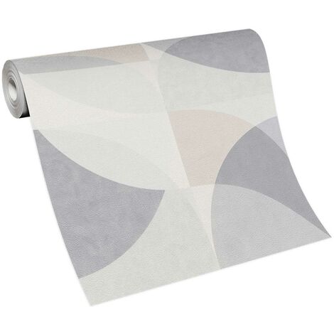 Papier peint salon motif feuille rose & beige  Tapisserie feuille beige idéale chambre  Papier peint intissé salon & salle à manger