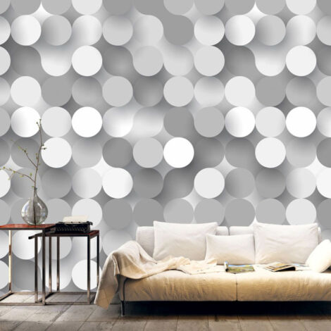Papier Peint "Silver Net" 70 x 100 cm