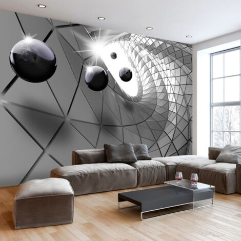 Papier Peint "Steel Illusion" 175 x 250 cm