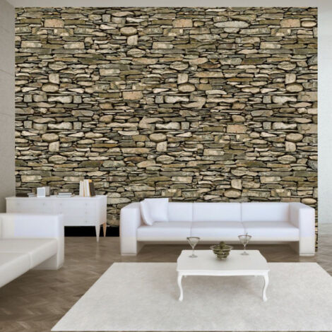Papier Peint "Stone Wall" 175 x 250 cm