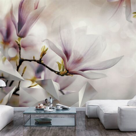 Papier peint Subtle Magnolias - First Variant - 150 x 105 cm