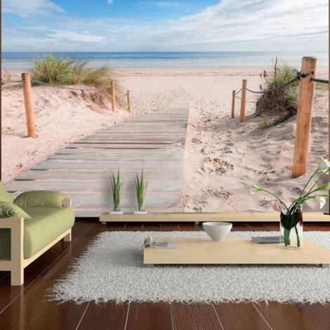 Papier Peint "Sur la Plage" 70 x 100 cm