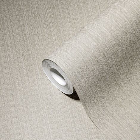 Papier peint taupe simple Papier peint uni gris beige avec vinyle Papier peint mural discret