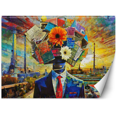 Papier peint Tête pleine de pensées 400x280