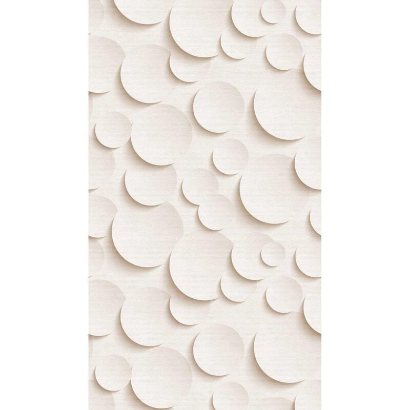 Bricoflor Papier Peint The Wall 382831 - Blanc, Rose