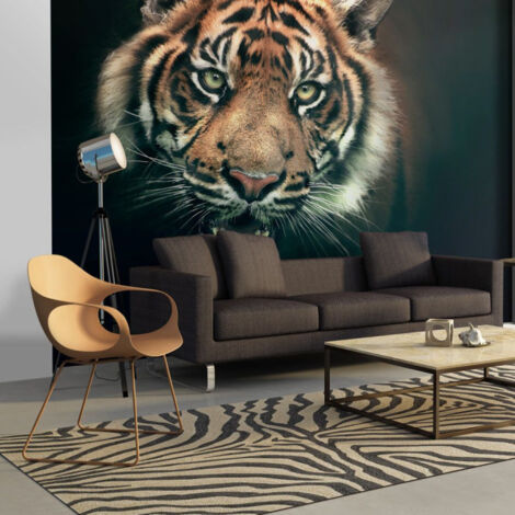 Papier Peint "Tigre du Bengale" 154 x 200 cm