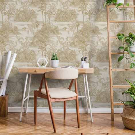 Papier peint toile de Jouy 53x1000cm