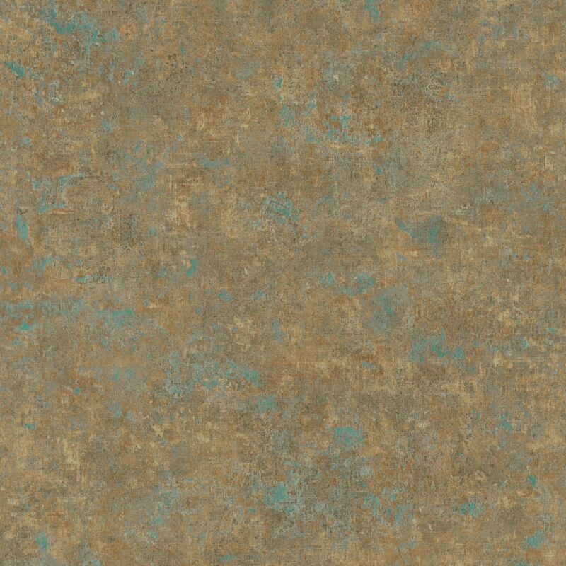 Ton-sur-ton wallpaper wall Profhome 376559 non-woven wallpaper slightly textured Ton-sur-ton matt bronze teal brown 5.33 m2 (57 ft2) - bronze