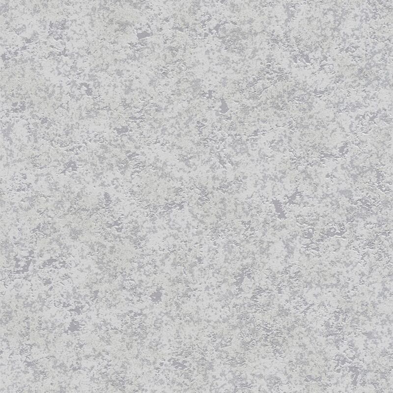 Profhome - Ton-sur-ton Wallpaper Wall 377722 Non-woven Wallpaper Slightly Textured Ton-sur-ton Shiny Grey Silver 5.33 M2 (57 Ft2)