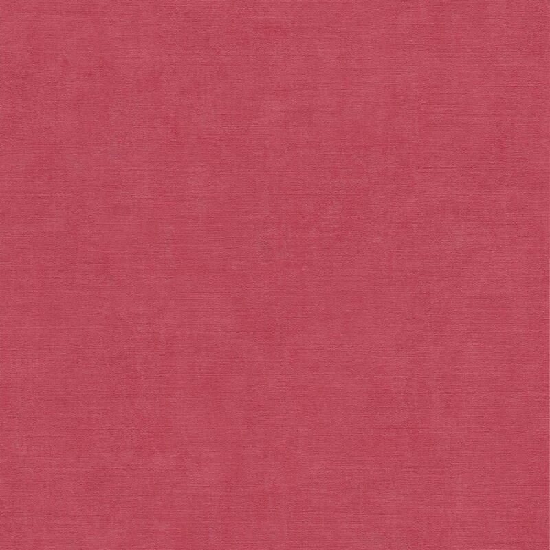 Profhome - Ton-sur-ton Wallpaper Wall 380248 Non-woven Wallpaper Slightly Textured Ton-sur-ton Matt Red 5.33 M2 (57 Ft2)