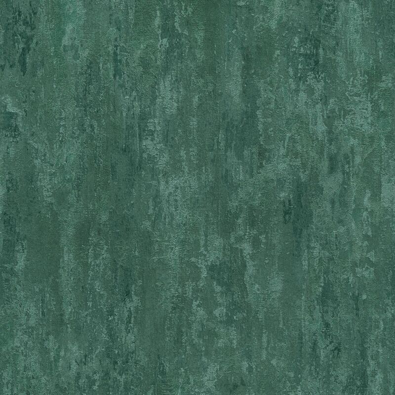 Ton-sur-ton Wallpaper Wall Profhome 380444 Non-woven Wallpaper Slightly Textured Ton-sur-ton And Metallic Effect Green 5.33 M2 (57 Ft2)