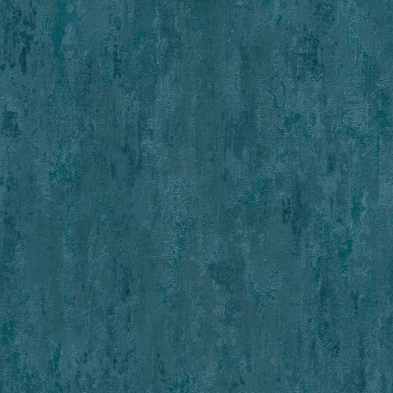 Profhome - Ton-sur-ton Wallpaper Wall 380445 Non-woven Wallpaper Slightly Textured Ton-sur-ton And Metallic Effect Blue 5.33 M2 (57 Ft2)