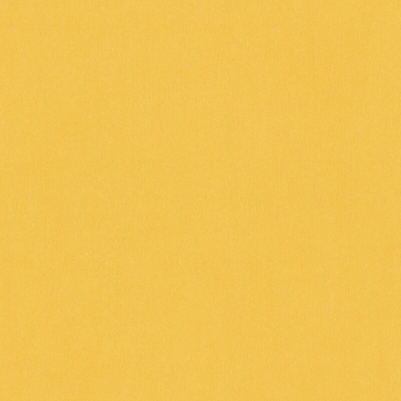 Ton-sur-ton wallpaper wall Profhome 383143 non-woven wallpaper slightly textured matt yellow 5.33 m2 (57 ft2) - yellow