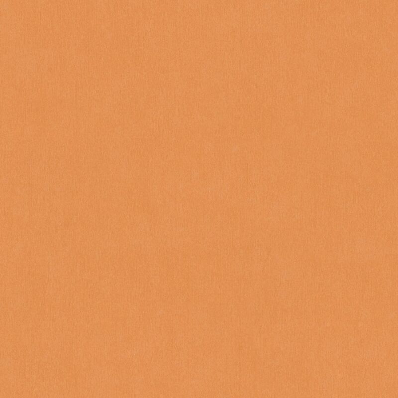 Profhome - Ton-sur-ton Wallpaper Wall 383266 Non-woven Wallpaper Slightly Textured Matt Orange 5.33 M2 (57 Ft2)