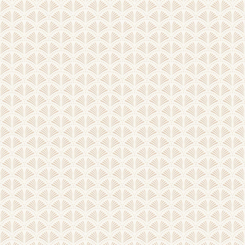 A.s.creations - Papier peint motif blanc cassé beige crème Tapisserie motif rose pour chambre adulte Papier peint intissé idéal couloir
