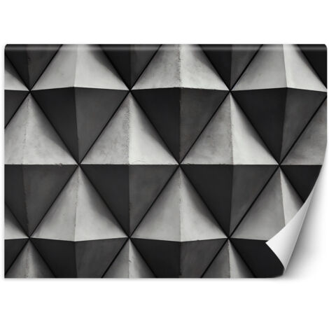 Papier peint Triangles géométriques 3D 100x70