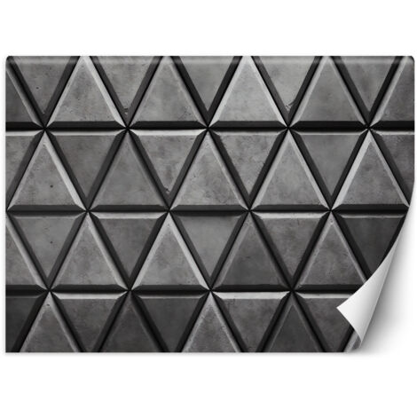 Papier peint Triangles géométriques 3D 254x184