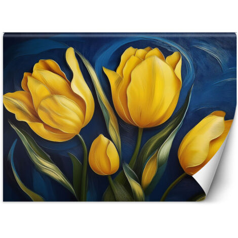 Papier peint Tulipe Naturelle Fleurs 300x210