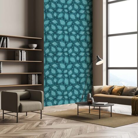 Papier peint turquoise éparse papier peint