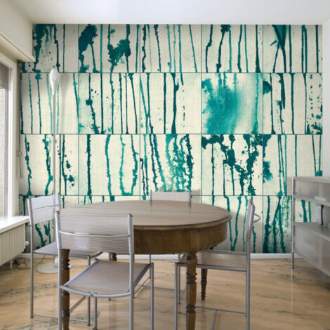 Papier Peint "Turquoise Rivers" 50x1000cm