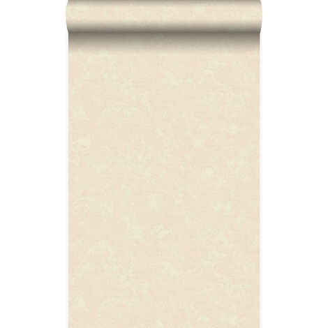 papier peint uni beige crème  - Origin Wallcoverings
