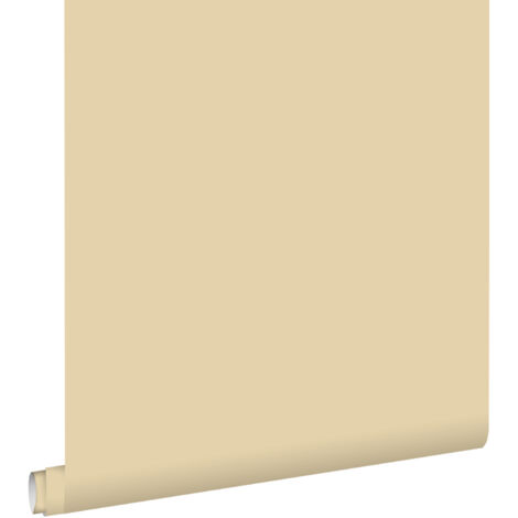 papier peint uni beige  - ESTAhome