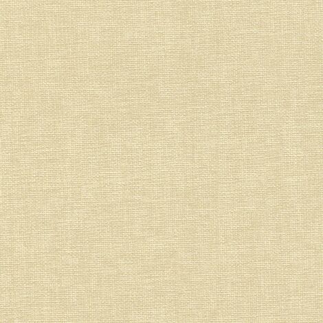 Papier peint uni beige jaune moderne Tapisserie structurée effet textile Papier peint design naturel style country pour cuisine