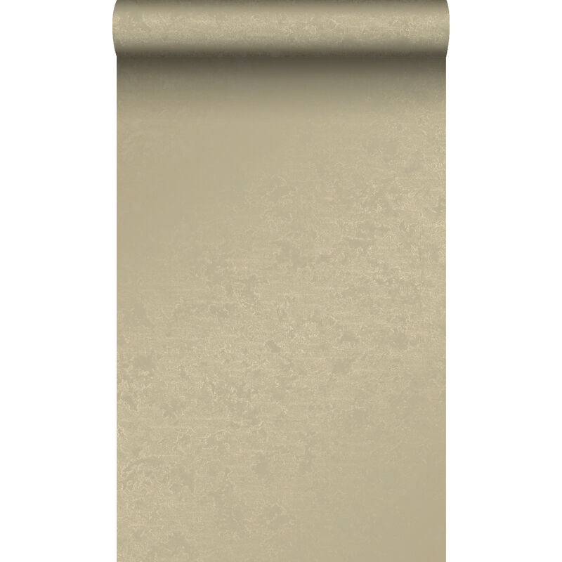 Origin - papier peint uni bronze brillant Wallcoverings