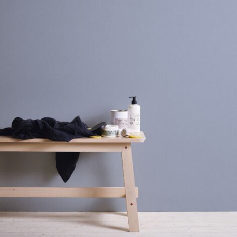 papier peint uni bleu  - Livingwalls