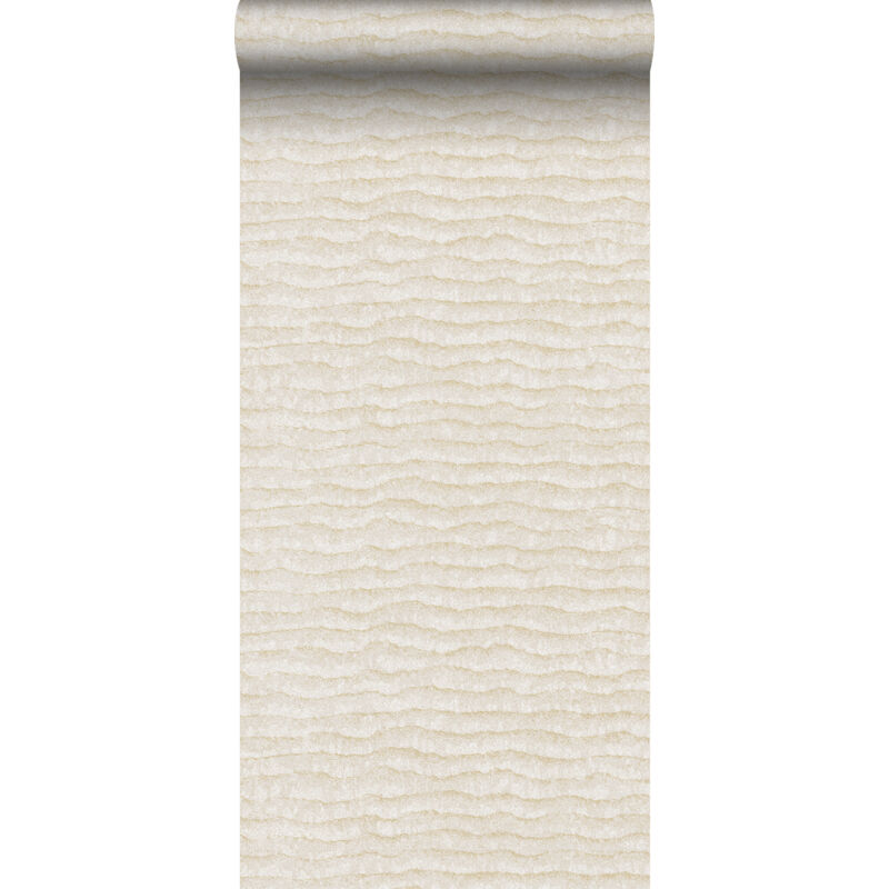 Papier peint uni beige Sanders&sanders