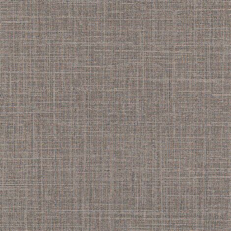 Papier peint uni gris bronze aspect jute chambre | Tapisserie unie grise-marron effet textile salon & couloir | Papier peint intissé vinyle bureau
