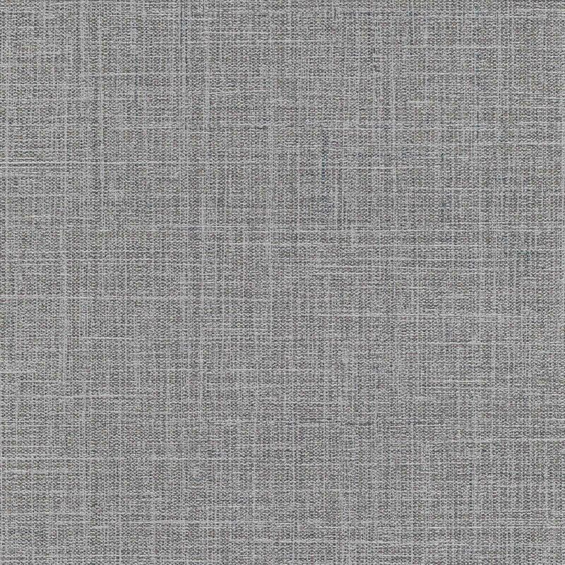 Papier peint uni gris foncé aspect jute chambre | Tapisserie unie grise effet textile salon & couloir | Papier peint intissé vinyle bureau