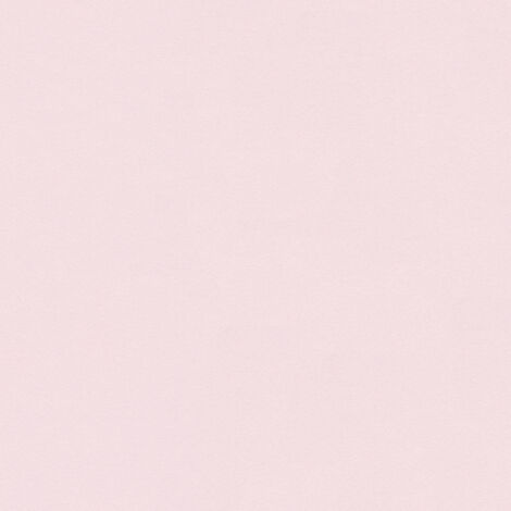 Papier peint uni rose intissé 10,05m x 0,53m – Lessivable et décollable à sec – Pour bureau, salon, chambre, cuisine – A.S. Creations - SP02186