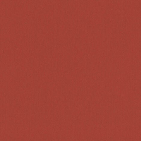 Papier peint uni rouge foncé intissé Tapisserie rouge unie idéale bureau Papier peint lavable idéal chambre adulte & salon
