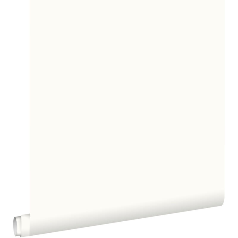 Papier peint uni blanc Estahome