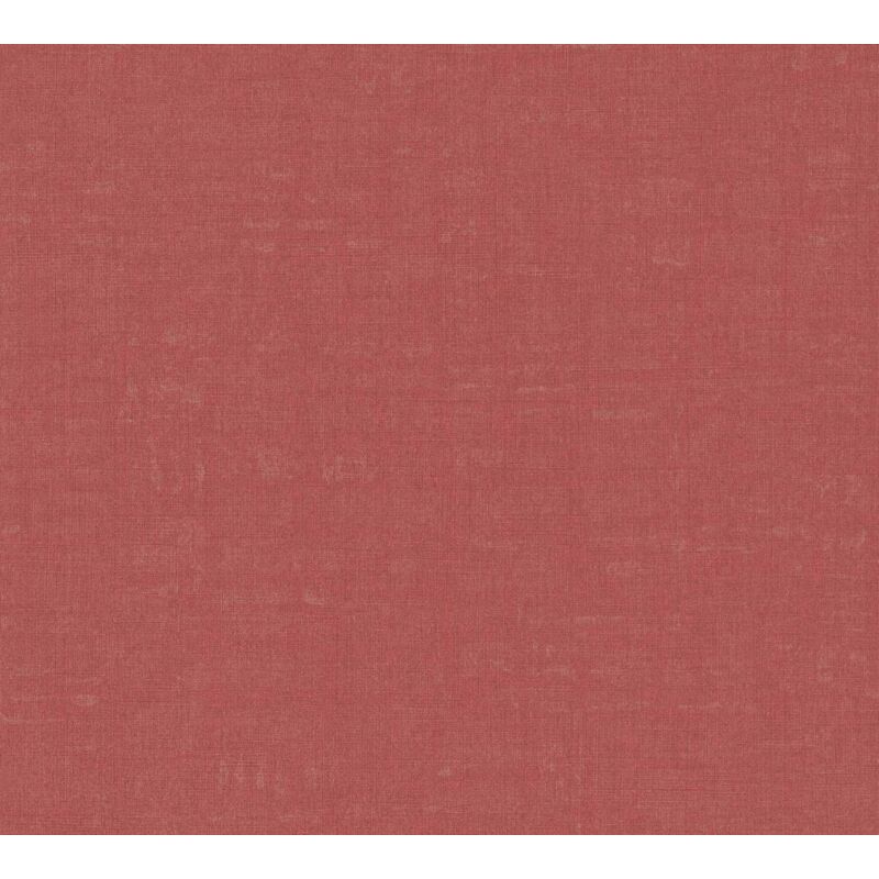 Papier peint unicolor Profhome 387462 papier peint intissé gaufré à chaud légèrement texturé unicolor mat rouge rouge-saumon 5,33 m2