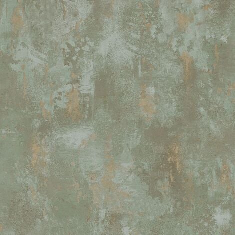 Papier peint Vert béton TP1010 DUTCH WALLCOVERINGS