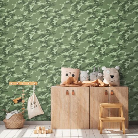 Papier peint Vert Lilly & Luis papier peint "771731"