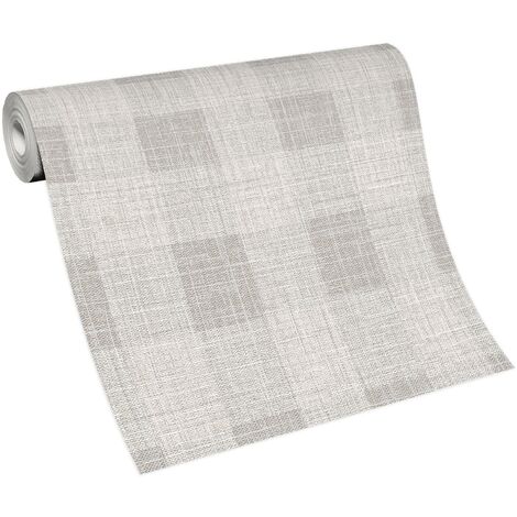 Papier peint vintage carreaux anglais beige crème  Tapisserie anglaise beige idéale chambre moderne  Papier peint rétro à motif carreaux