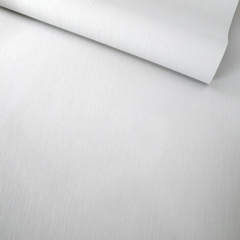 Papier peint vinyle sur intissé - Classique Chic - Effet tissus gris clair - Rouleau(x)