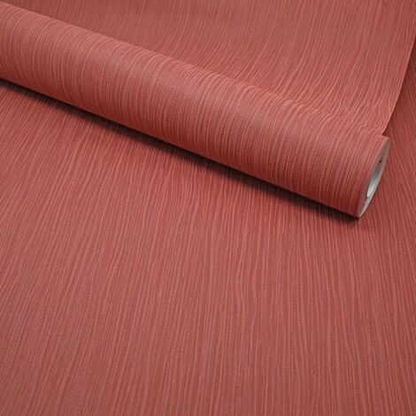 Papier peint vinyle sur intissé - Jungle - Nuances de rouge - Rouleau(x)