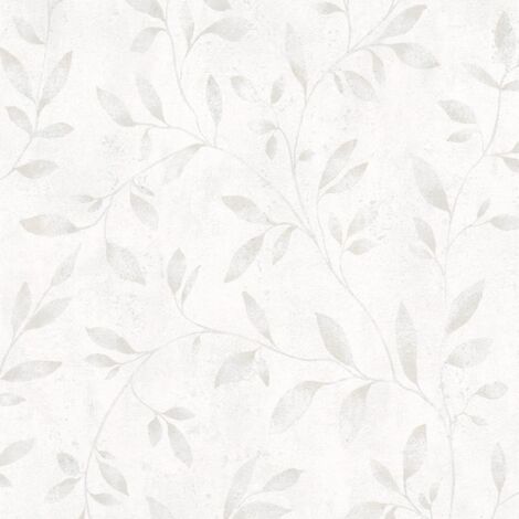 Papier Peint Vinyle sur Intissé Motif Végétation Beige – Marburg - réf. 32632