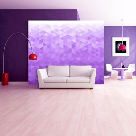 Papier Peint "Violet Pixel" 175 x 250 cm