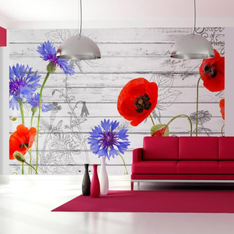 Papier Peint "Wildflowers" 245 x 350 cm