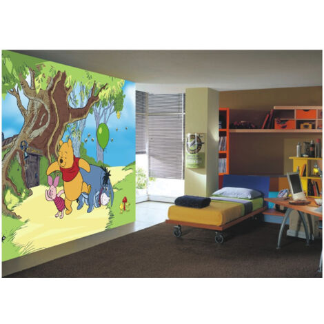 Papier peint Winnie l'Ourson & Amis Disney 360X254 CM